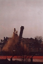 Likwidacja zagroenia budynkw poprzez wyburzenie starego komina w Lubaniu, ul. Sowackiego